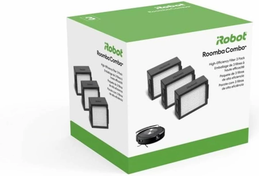 iRobot Roomba Combo J Series Replacement Filters - 3-Pack High Efficiency Air Filters for Roomba J7, J7+, J9+ Robot Vacuums - Genuine OEM Parts