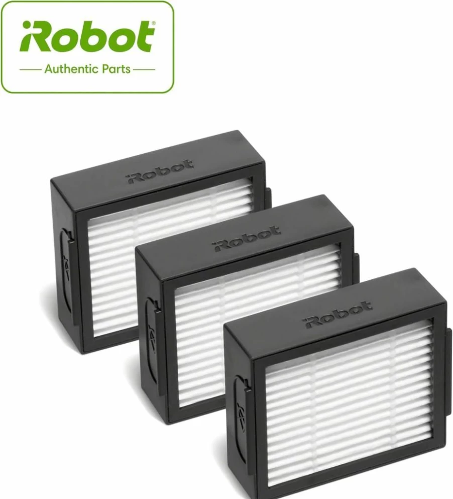 iRobot Genuine Replacement Filters - 3-Pack High-Efficiency Filters Compatible with Roomba E, I, J Series and Combo i5, j5 Robot Vacuums