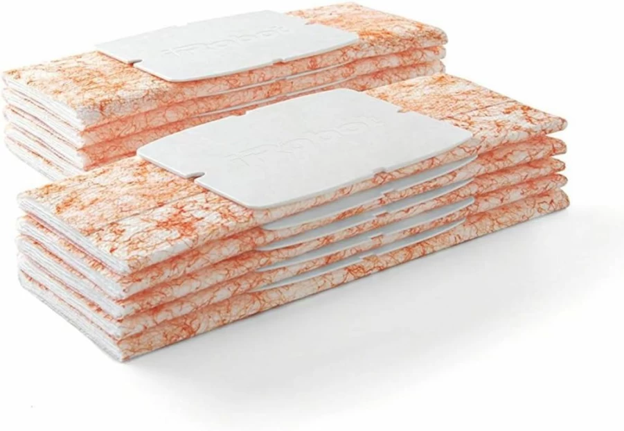 iRobot Braava Jet 200 Series Replacement Damp Sweeping Pads - 10-Pack Authentic Parts