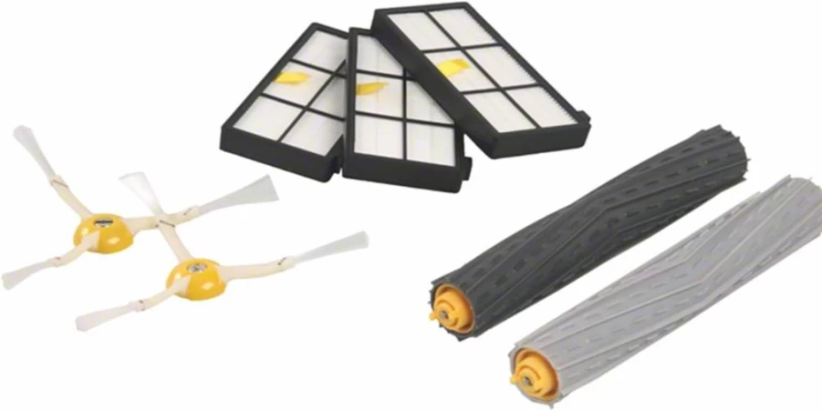 iRobot Roomba 800 & 900 Series Replacement Parts Kit - 3 AeroForce Filters, 2 Side Brushes, 1 Multi-Surface Rubber Brushes Set