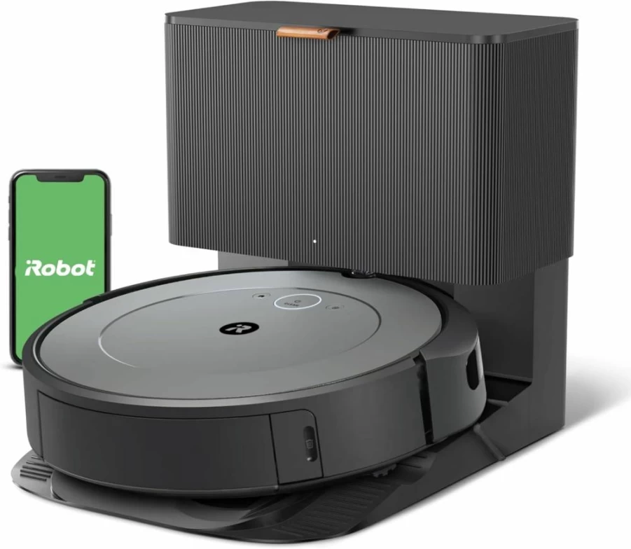 iRobot Roomba i3+ EVO (3554) Self-Emptying Robot Vacuum - 60-Day Capacity, Smart Mapping, Alexa Compatible, Room-by-Room Cleaning, Wi-Fi Connected