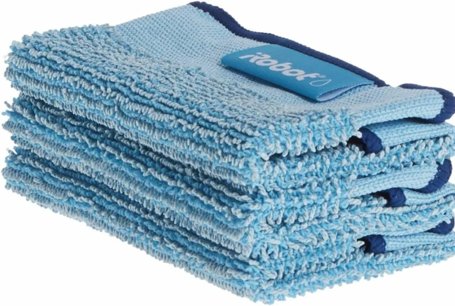iRobot Braava 300 Series Replacement Microfiber Mopping Pads - 3-Pack Genuine Cleaning Cloths for Braava Jet M6 & 300 Models
