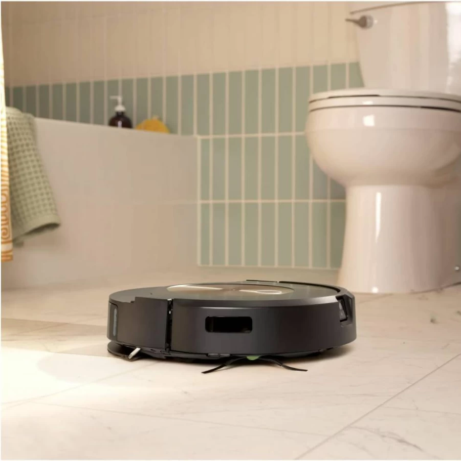 iRobot Roomba j9+ Self-Emptying Robot Vacuum for Pet Hair - Smart Mapping, 60-Day Dustbin, Alexa Compatible, Obstacle Avoidance, Powerful Suction
