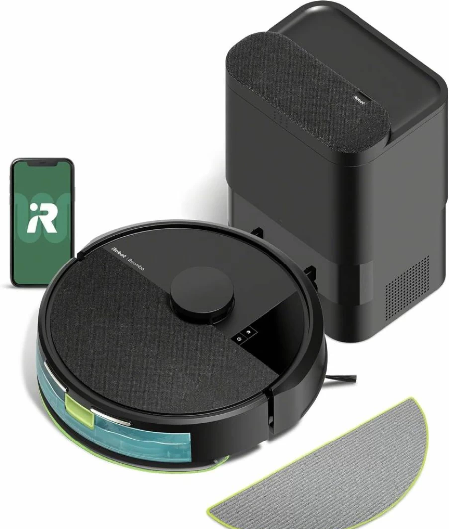 iRobot Roomba j7+ Combo Robot Vacuum and Mop with Self-Emptying Dock, Wi-Fi Connected, Lidar Navigation, Powerful Suction, Carpet Detection, Works with Alexa - Amazon Exclusive