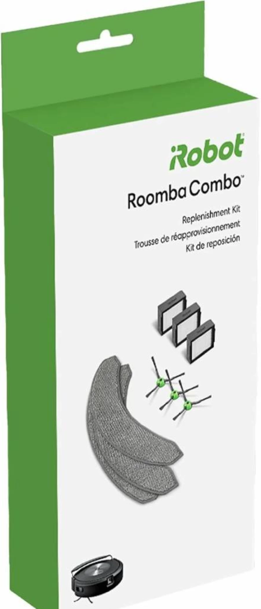 iRobot Roomba Combo J7/J7+/J9+/10 Max Replacement Parts Kit - Official Replenishment Set for Robot Vacuum