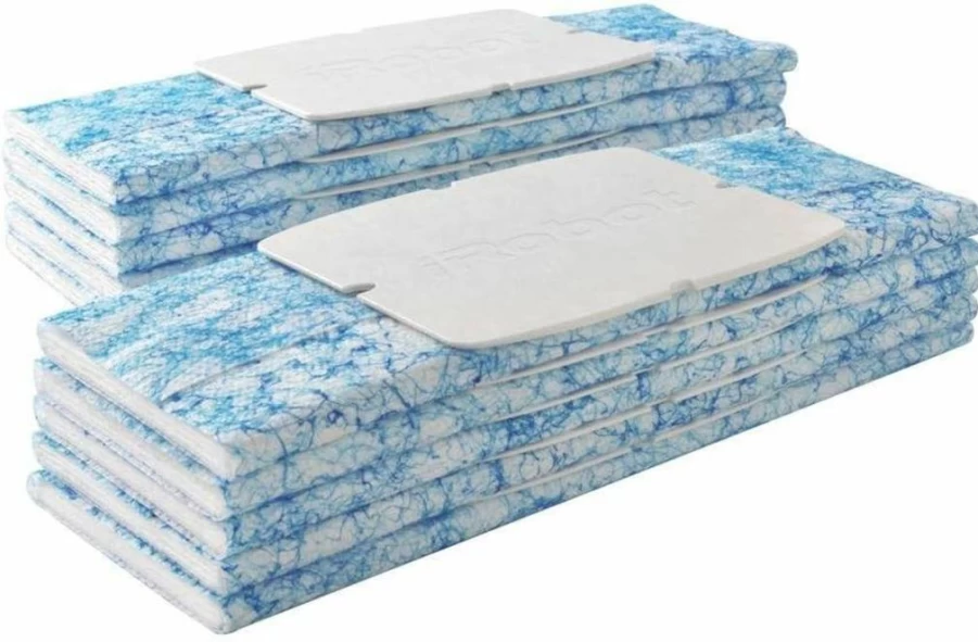 iRobot Braava Jet 200 Series Replacement Wet Mopping Pads - 10-Pack Genuine Parts for Optimal Cleaning Performance