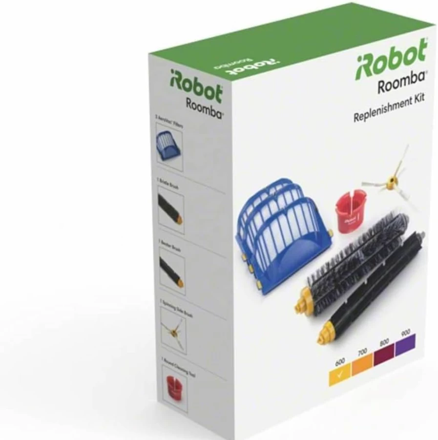 iRobot Roomba 600 Series Replacement Parts Kit - Compatible with Models 614, 675, 692, 694 - Genuine Filters, Brushes, and Accessories
